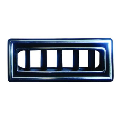 Vintage Air - Louver for 2.5" Hose 3.875" x 1.562" Black with Chrome Accent
