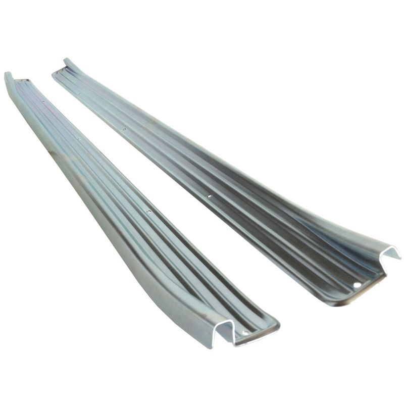 HOLDEN TORANA LC LJ GTR XU1 SCUFF PLATES ZINC PLATED PAIR