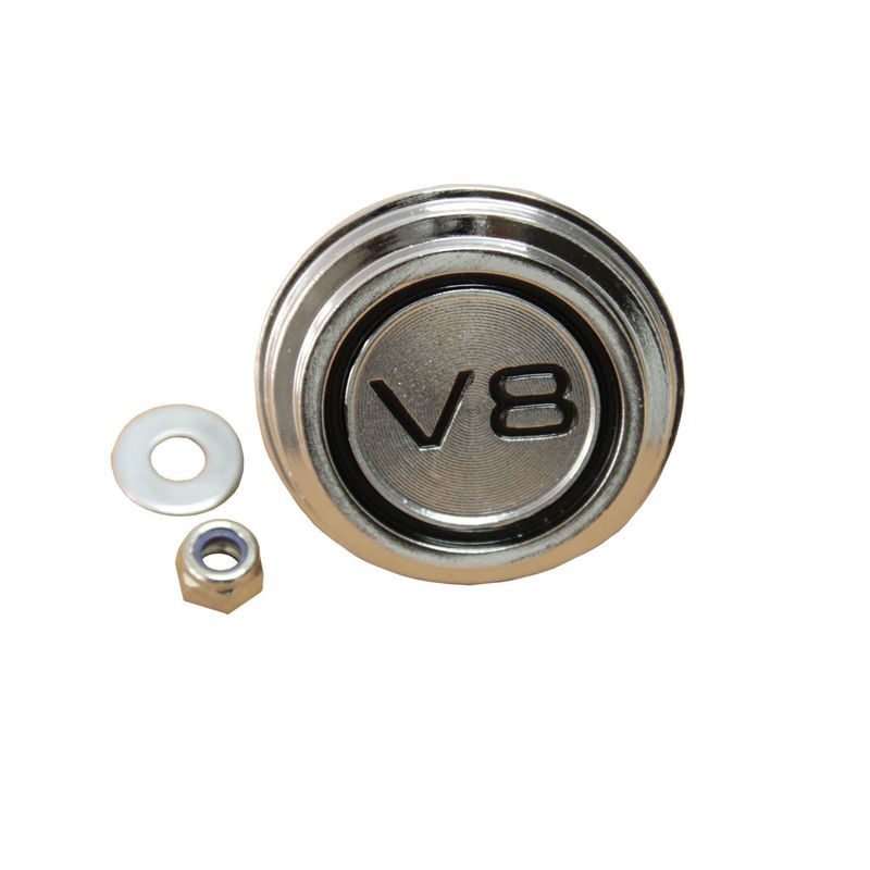 FORD XW XY GT V.8 DASH BADGE ROUND
