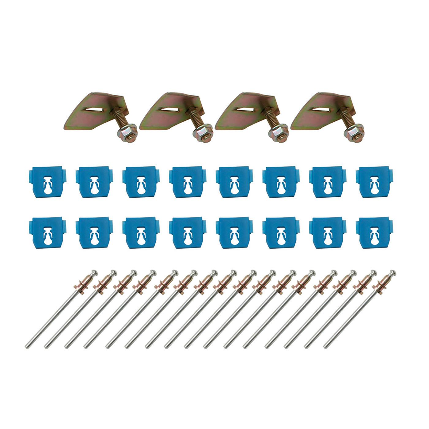 FORD XW XY SILL MOULD KIT WITH RIVETS