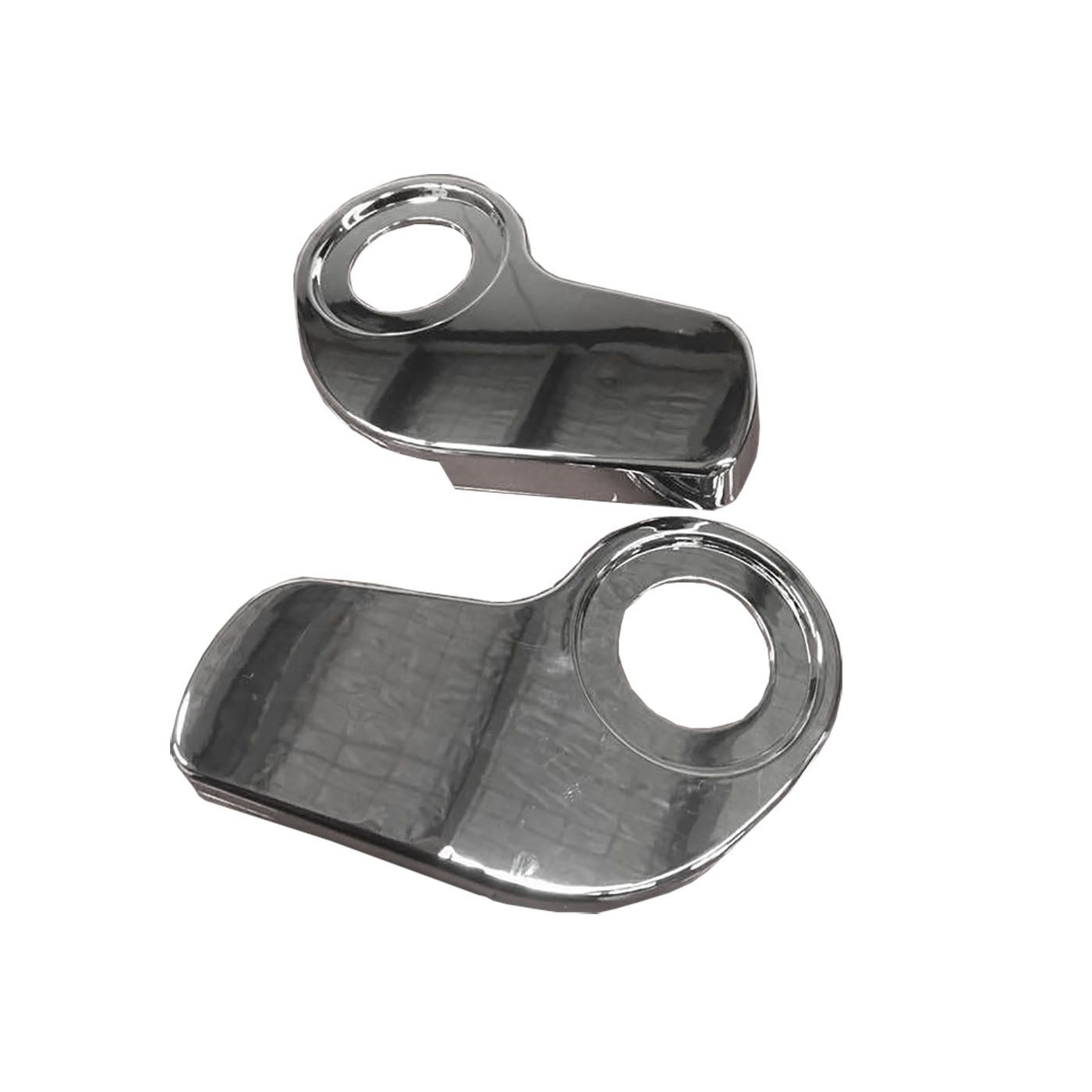 FORD XA XB CHROME SIDE RECLINER COVER PLASTICS (PAIR)