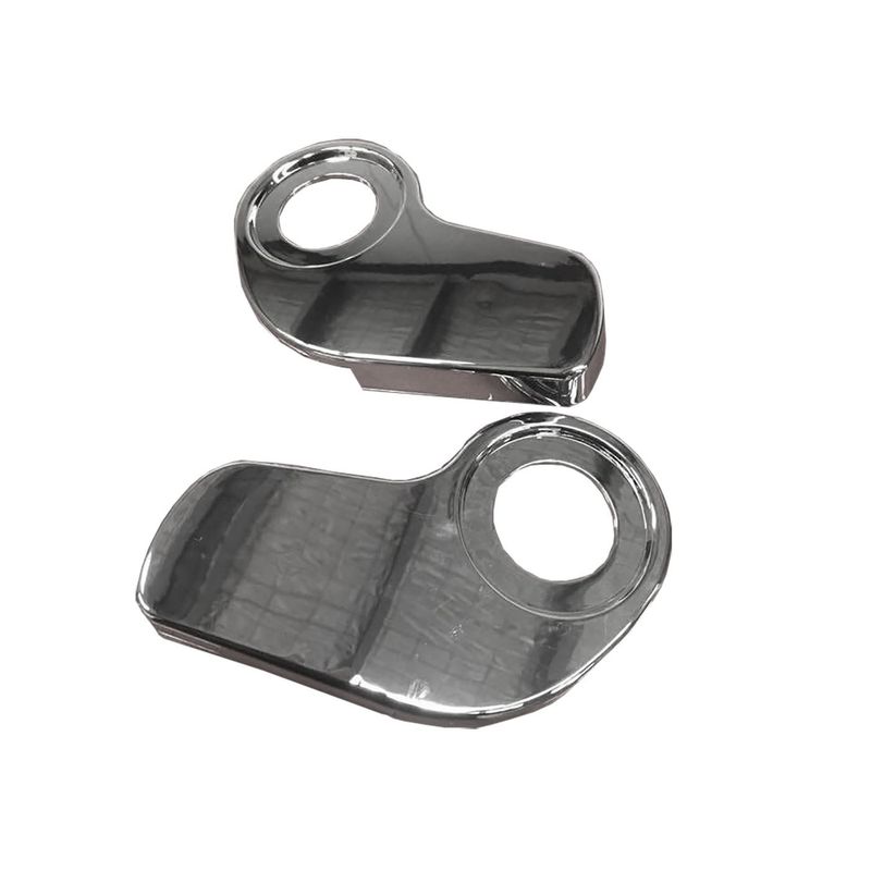 FORD XA XB CHROME SIDE RECLINER COVER PLASTICS (PAIR)