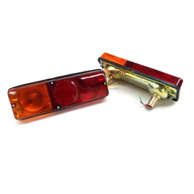 UNIVERSAL TRUCK TRAILER 24V 12V REAR BRAKE TAILLIGHTS INDICATOR LAMPS PAIR
