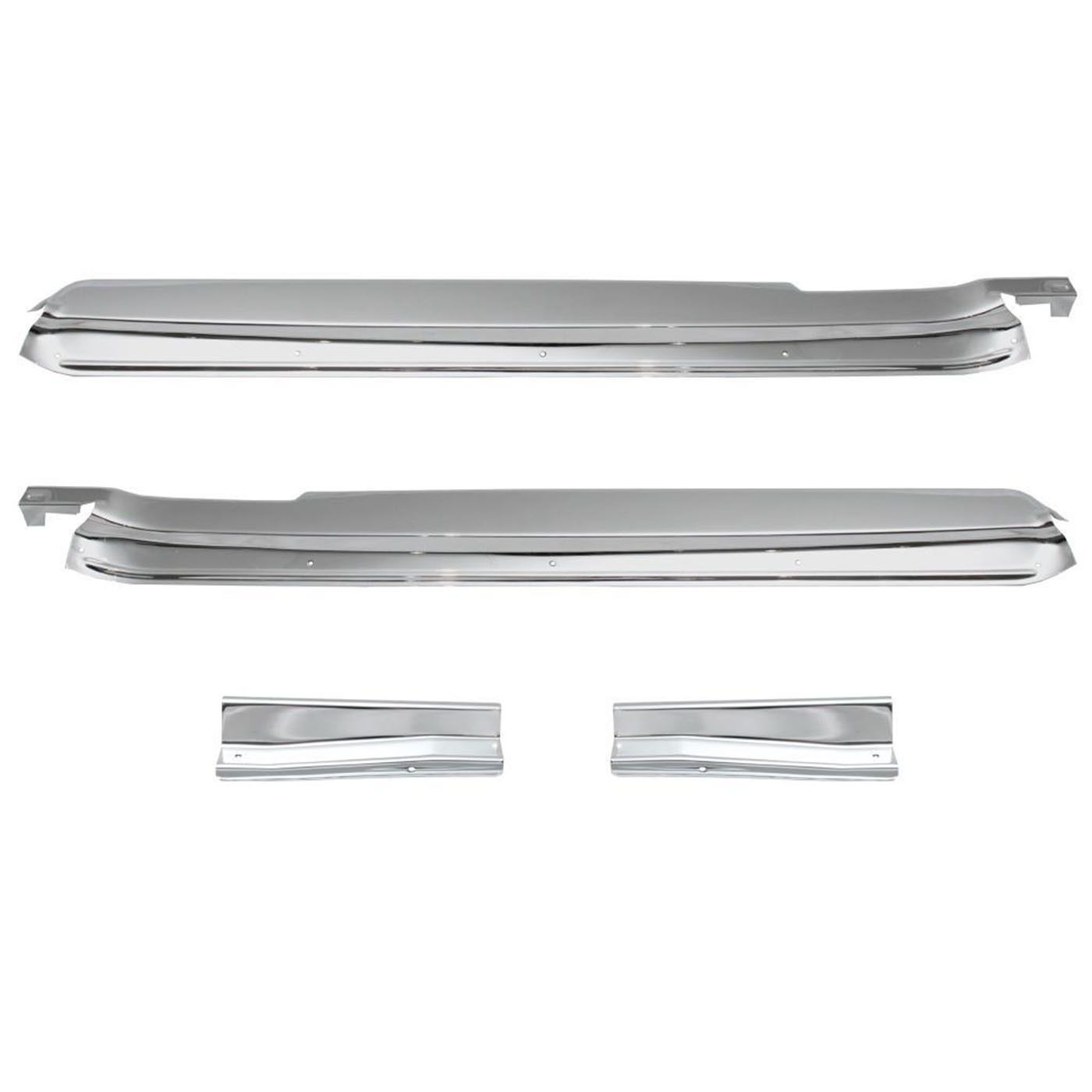 Scuff Plates 4pce Set for HOLDEN HQ HJ HX HZ WB 71-84 UTE VAN 1 TONNER