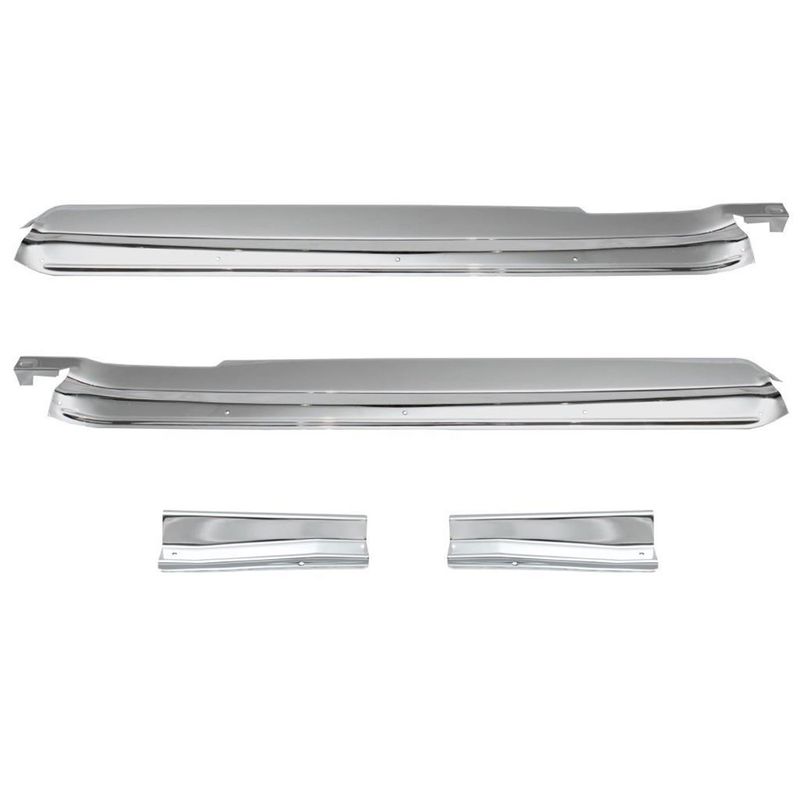 Scuff Plates 4pce Set for HOLDEN HQ HJ HX HZ WB 71-84 UTE VAN 1 TONNER