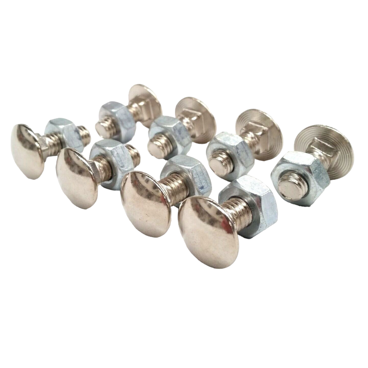 Chrome Bumper Bolt For HOLDEN FORD TOYOTA NISSAN 3/8" SQUARE HOLE 1" LONG