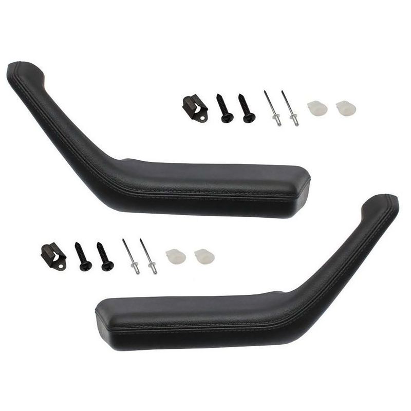 FORD XA XB FAIRMONT GT LEFT & RIGHT HAND BLACK ARM REST (PAIR)