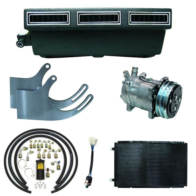 CHRYSLER VALIANT R&S AP5 AP6 VC VINTAGE AIR MINI SLIMLINE UNDER DASH SYSTEM - COOL ONLY COMPLETE