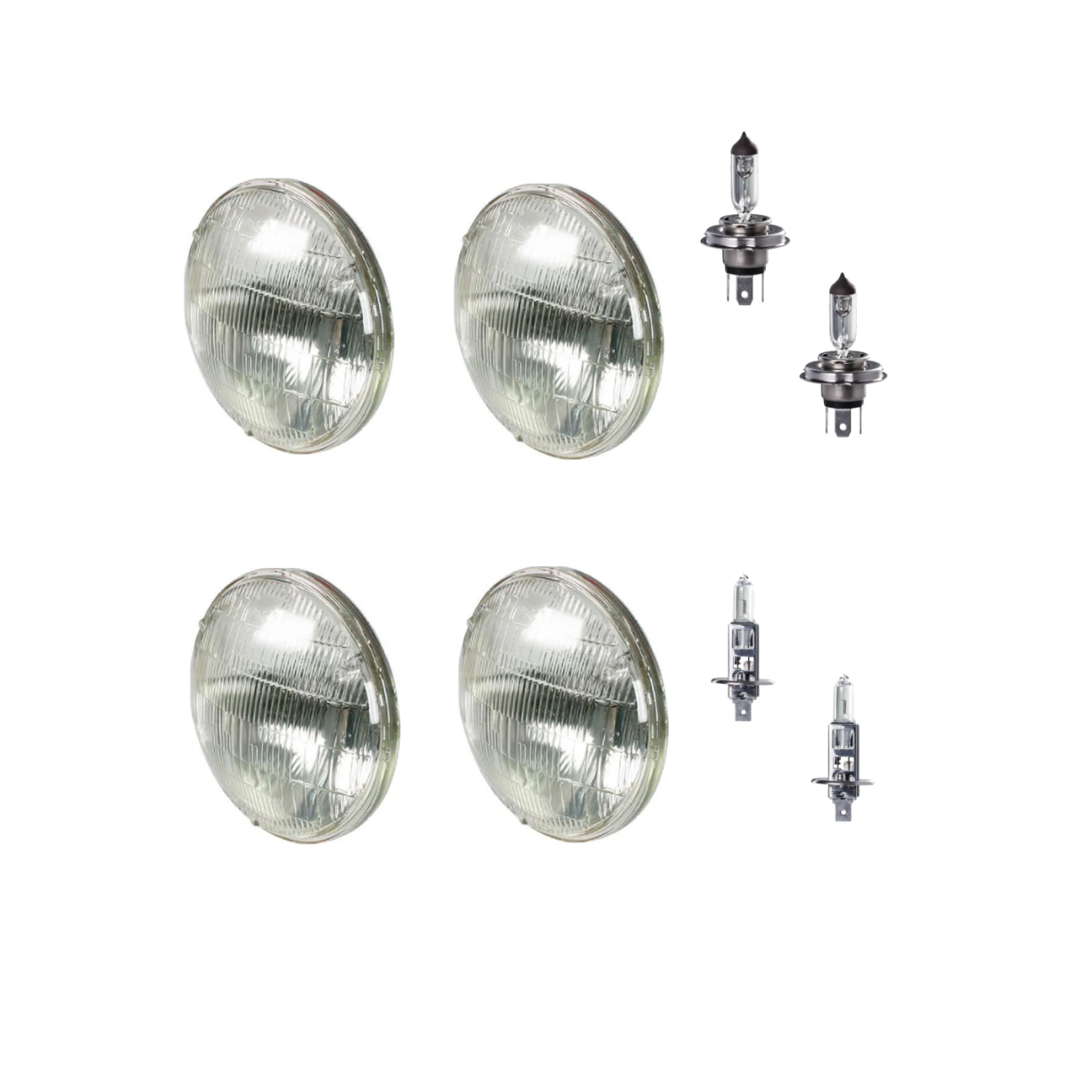 Semi Sealed Beam Round 5 3/4" 146mm Diameter Kit