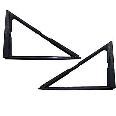 Door Quarter Vent Window Rubber Seals Pair for DATSUN 1200 UTE