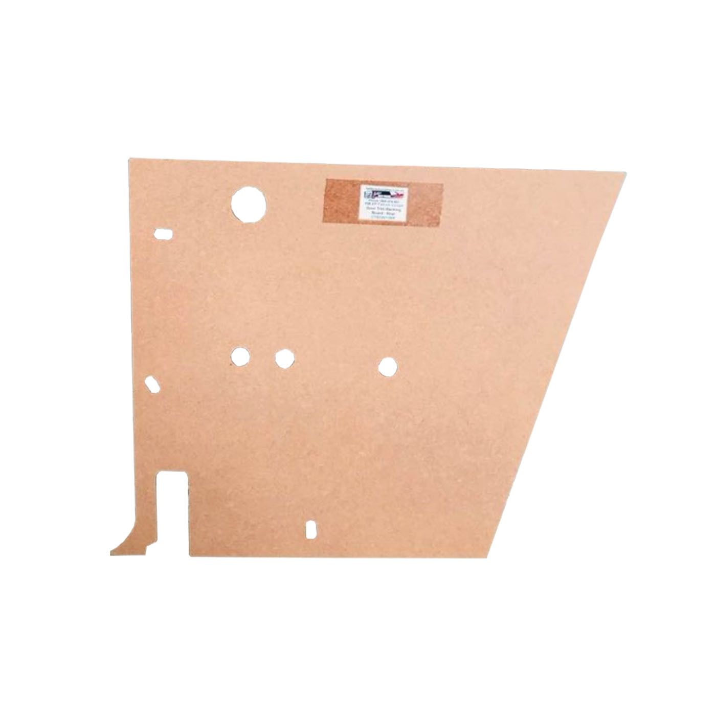 FORD XM XP COUPE REAR DOOR TRIM BACKING BOARD/DOOR CARD