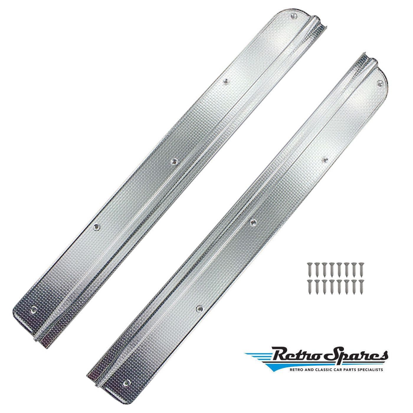 FALCON XK-XL FRONT SCUFF PLATE SET SHINY
