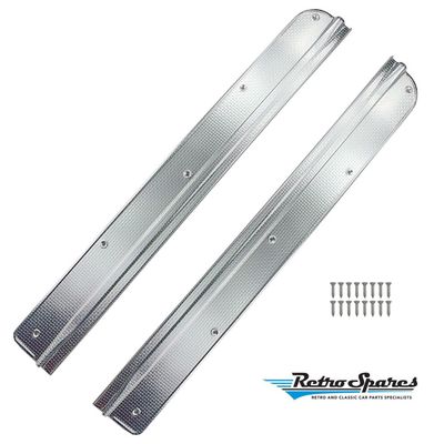 FALCON XK-XL FRONT SCUFF PLATE SET SHINY