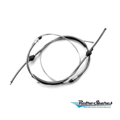 REAR BRAKE CABLES PAIR FOR FORD MUSTANG 1967-1968