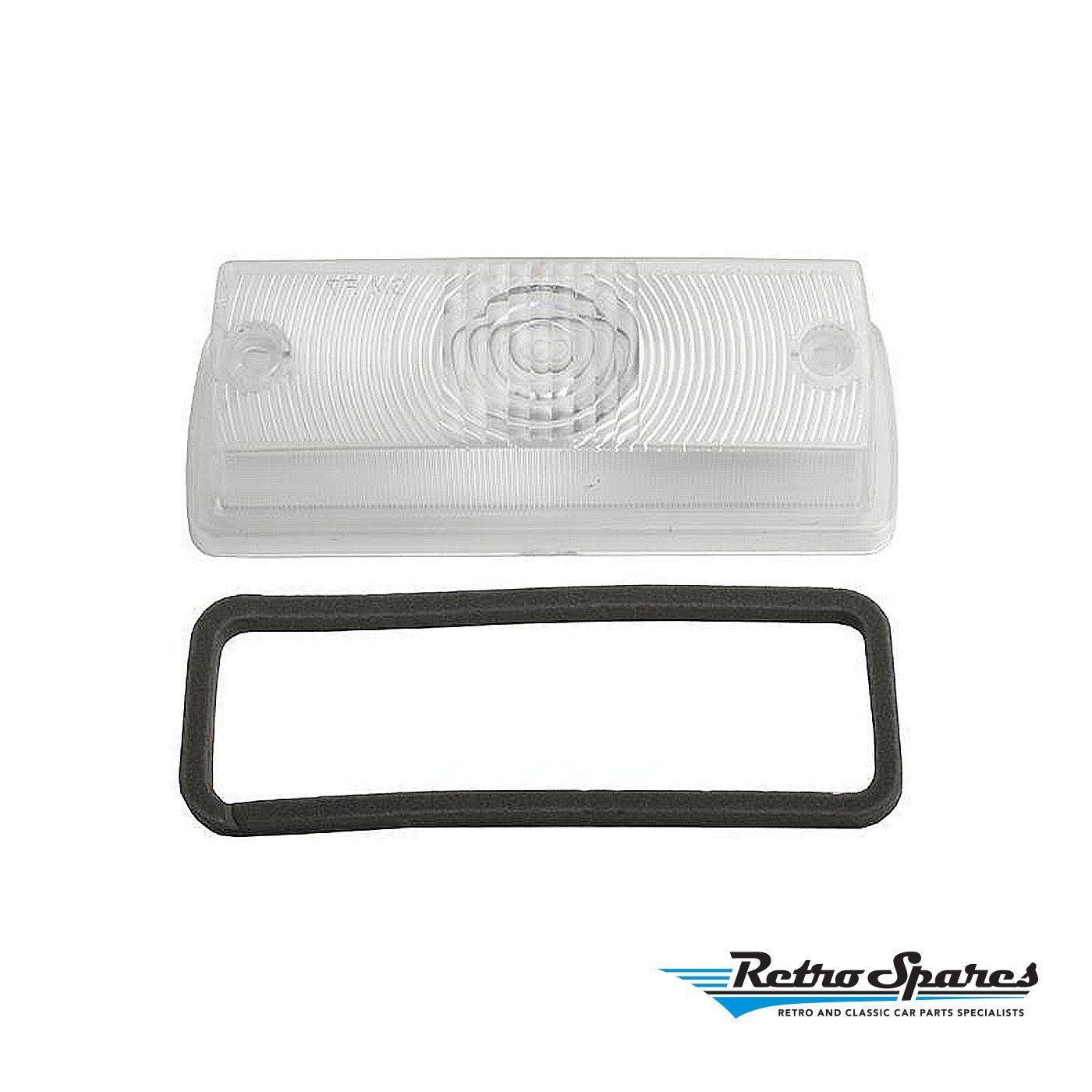 HOLDEN LC LJ CLEAR LEFT FRONT INDICATOR LENS & GASKET LC LJ