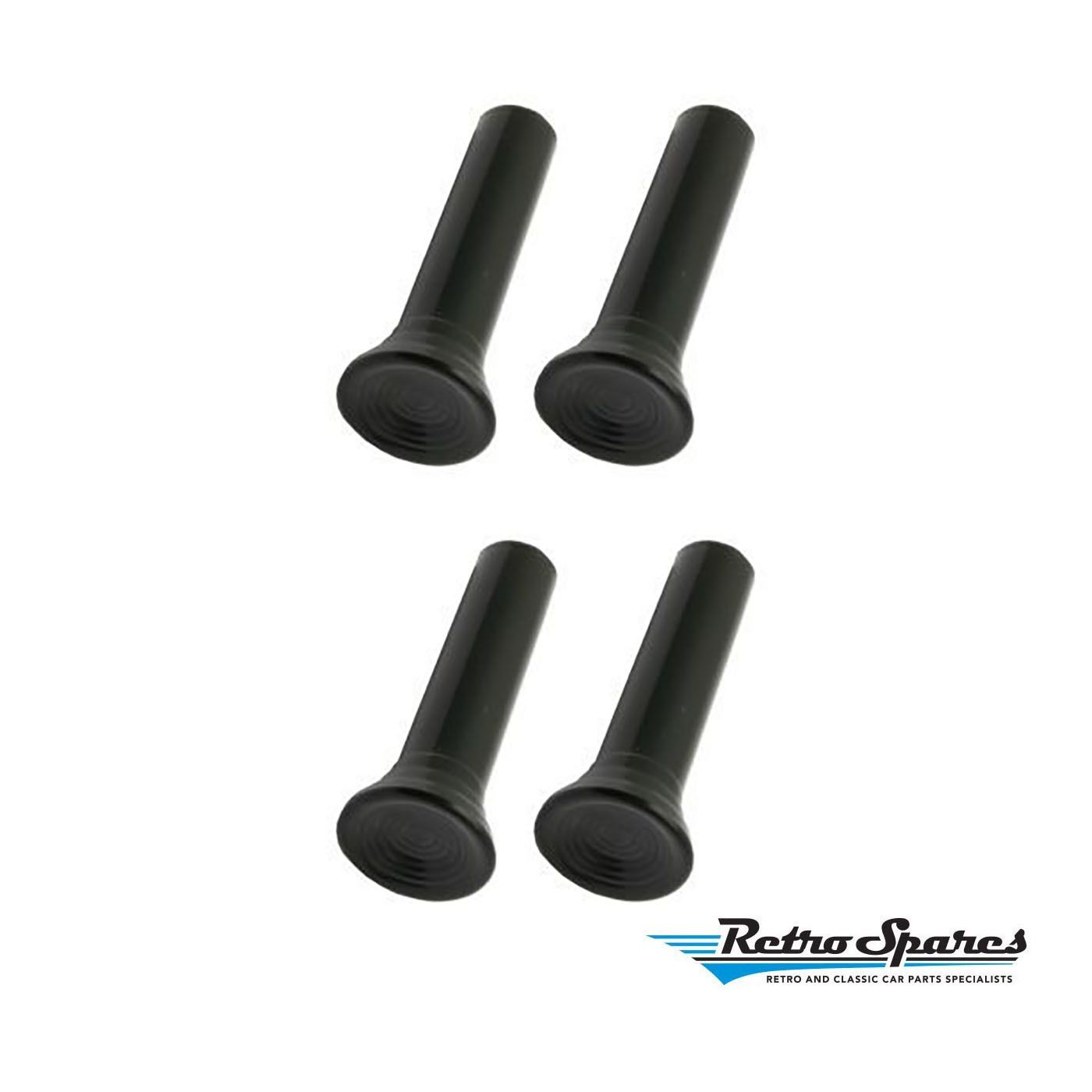 HOLDEN HK -HG / HQ-WB / LC-UC BLACK DOOR KNOB SET OF X 4 NEW