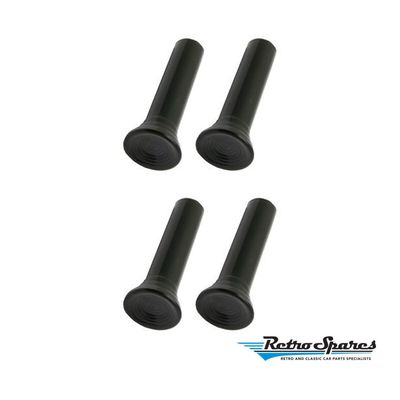 HOLDEN HK -HG / HQ-WB / LC-UC BLACK DOOR KNOB SET OF X 4 NEW