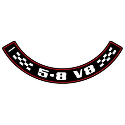 FORD XC ZH 5.8 V8 AIR CLEANER DECAL