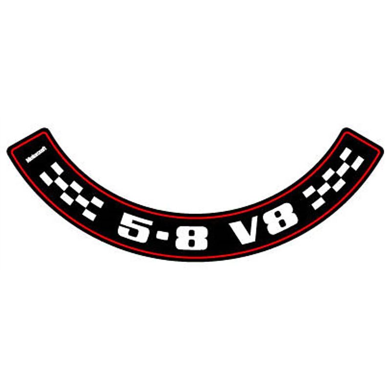 FORD XC ZH 5.8 V8 AIR CLEANER DECAL