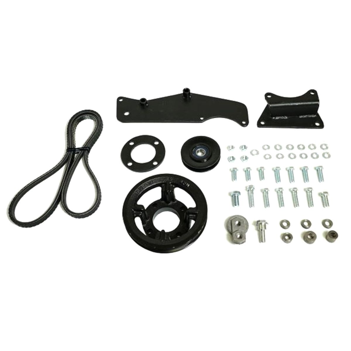 VINTAGE AIR FORD 460" V8 1975-80 WITH OR WITHOUT POWER STEERING AIR PUMP COMPRESSOR & ALTERNATOR MOUNT BRACKET