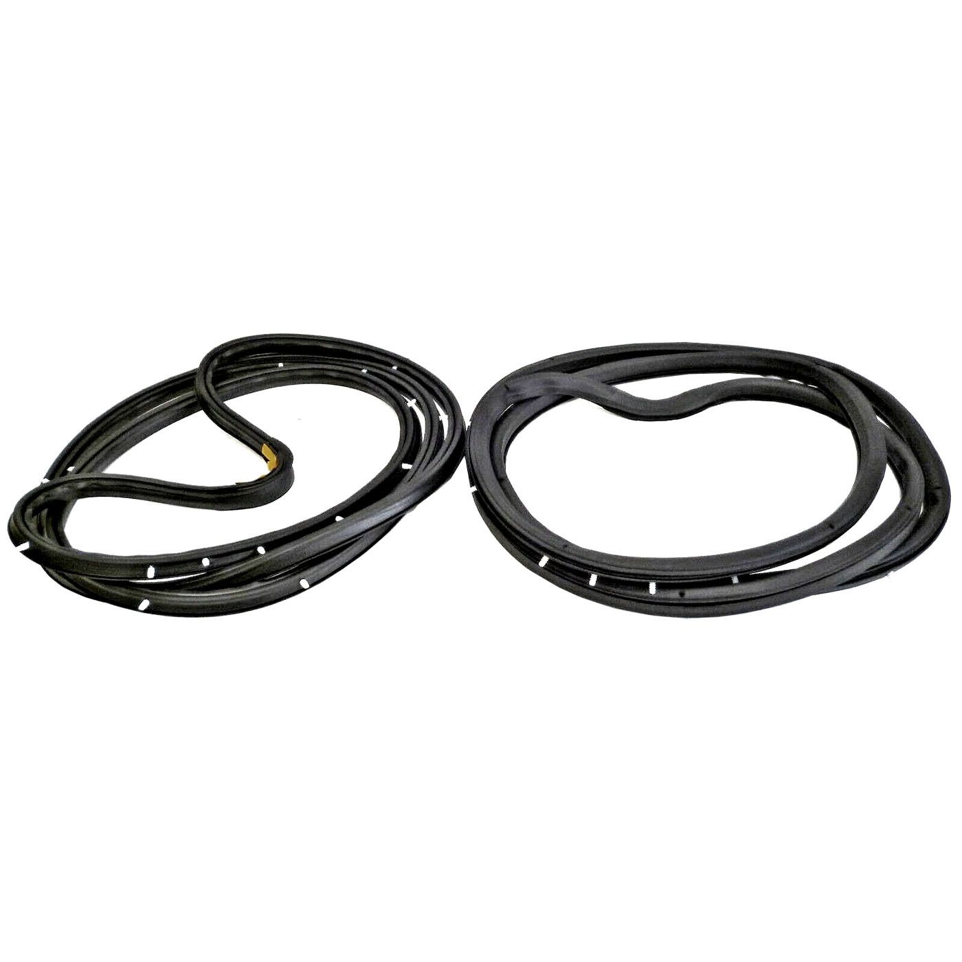 2 DOOR FRAME RUBBER SEALS FOR NISSAN NAVARA D21 1986-1998