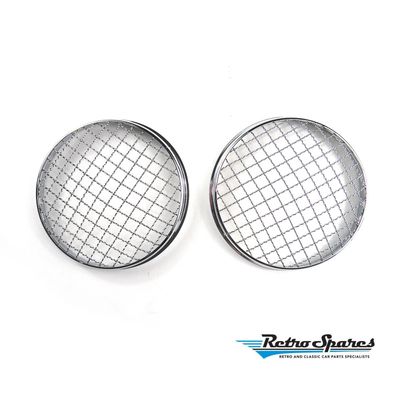 FORD XT XW-XY HEADLIGHT WIRE MESH COVERS