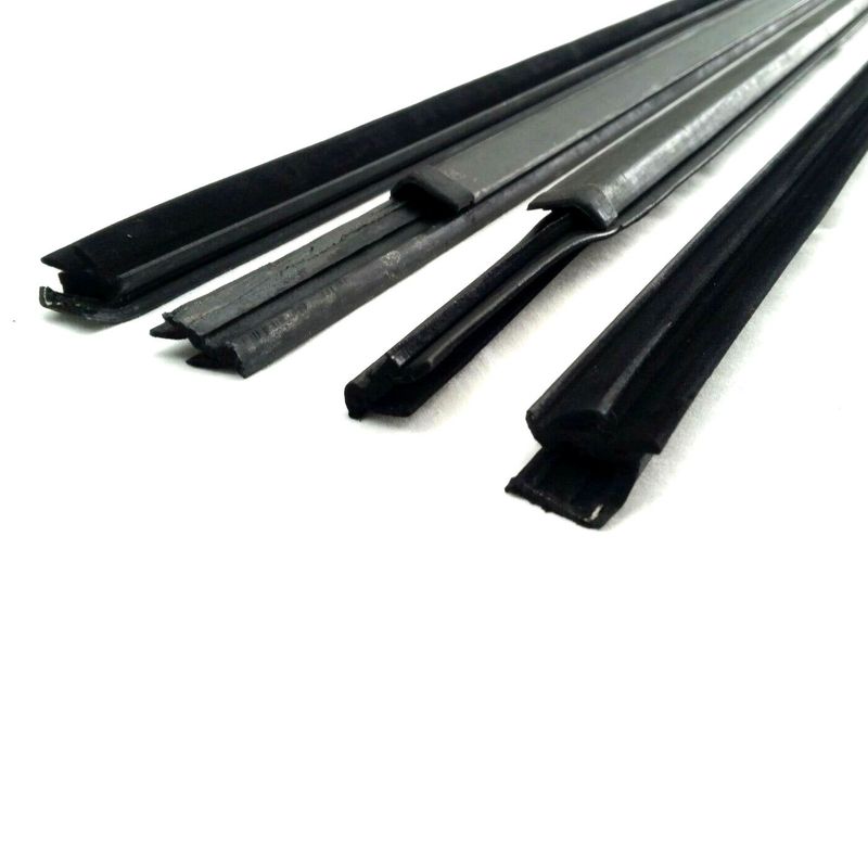 FRONT DOOR RUBBER WEATHER STRIPS 4PCS SET FOR NISSAN NAVARA D22 SINGLE DUAL CAB