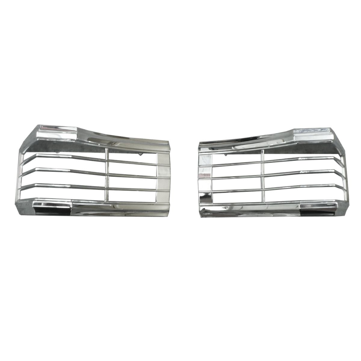 Chrome Taillight Lamp Bezels (PAIR) For HOLDEN HK