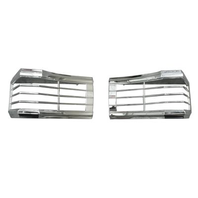 Chrome Taillight Lamp Bezels (PAIR) For HOLDEN HK