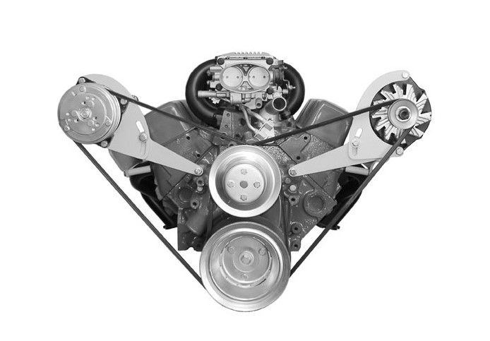 Alan Grove Small Block Chev  Alternator Bracket / Mount Kit 223L