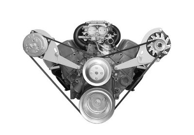 Alan Grove Small Block Chev  Alternator Bracket / Mount Kit 223L