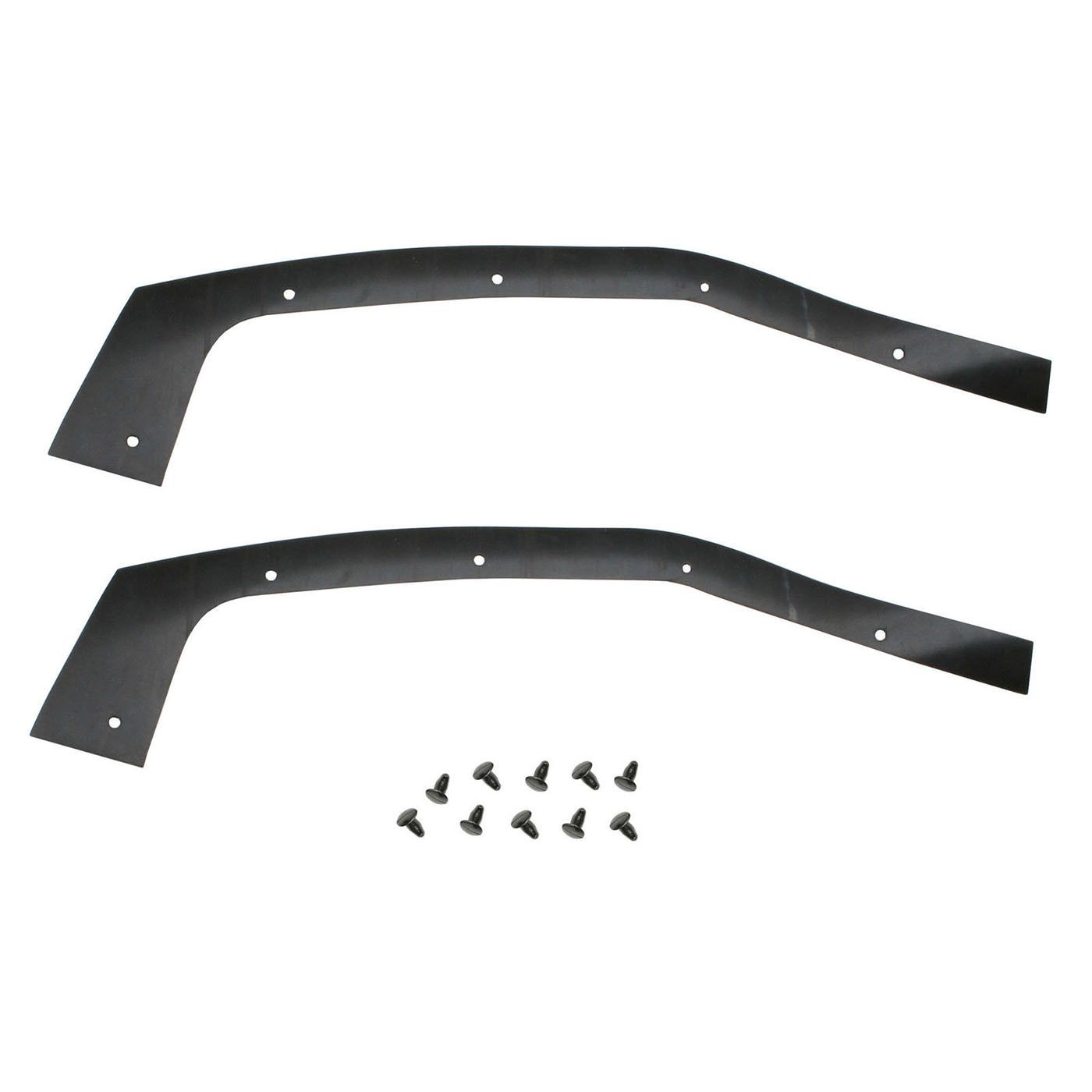 Inner Guard Splash Shield Rubbers (PAIR) With Clips For HOLDEN TORANA LC-LJ