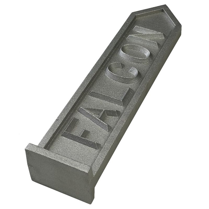 SOLID ALUMINIUM CAST STREET SIGN FOR FORD FALCON