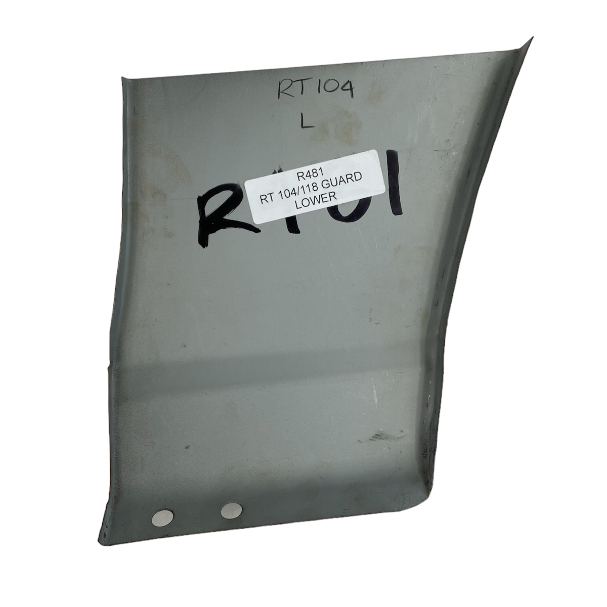 LEFT MUDGUARD SECTION RUST PANEL FOR TOYOTA RT 104 118 77 79