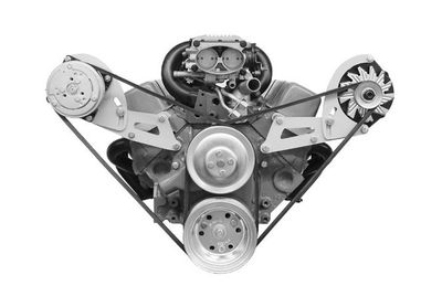 Alan Grove Small Block Chev  Alternator Bracket / Mount Kit 232L