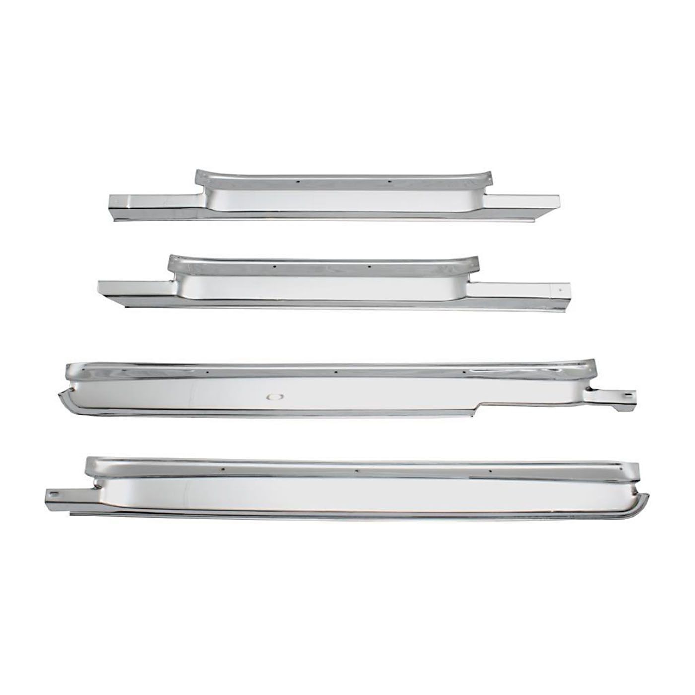 Chrome Scuff Plates (4PC SET) For HOLDEN HQ-WB SEDAN