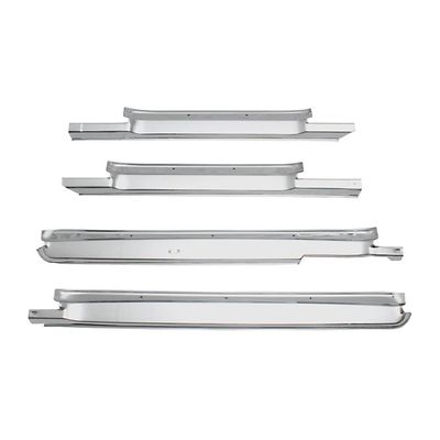 Chrome Scuff Plates (4PC SET) For HOLDEN HQ-WB SEDAN