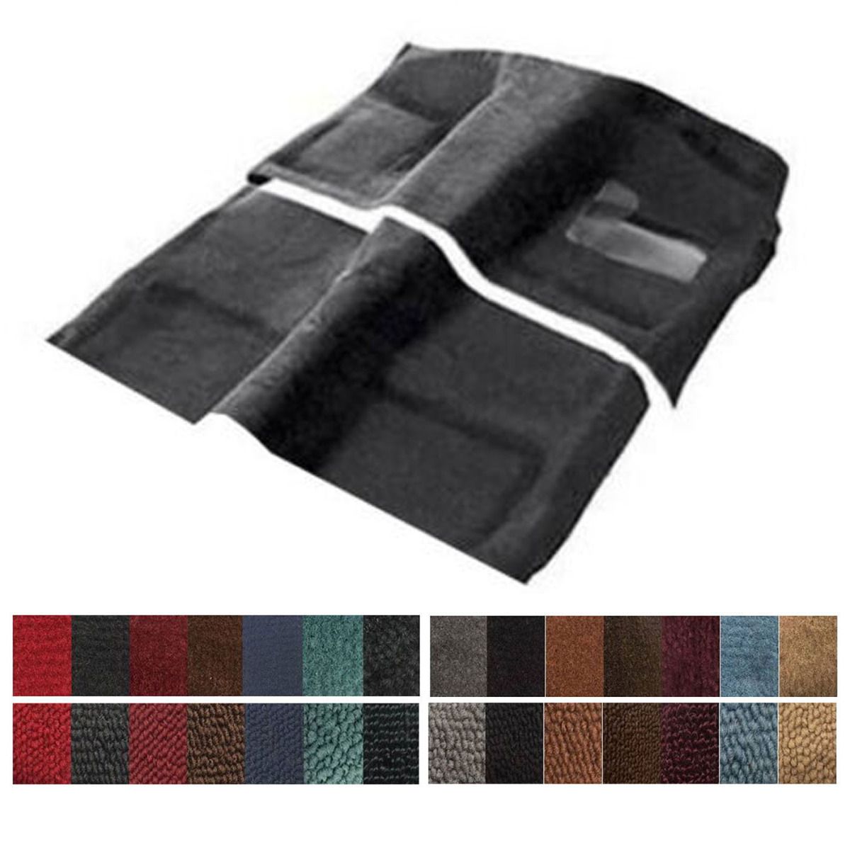 INTERIOR CARPET FOR FORD FALCON XT XW XY (FLOOR SHIFT) UTE ONLY 1968 - 1972