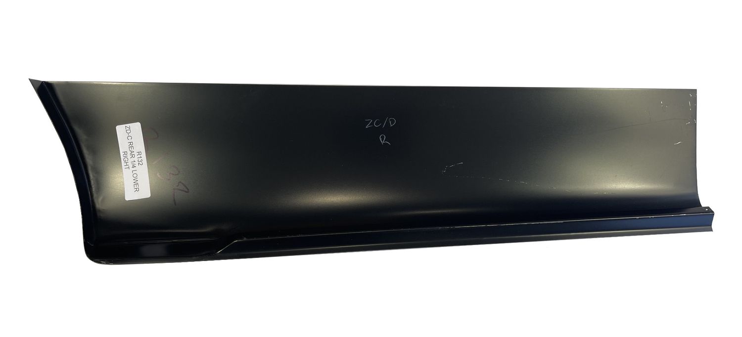 RIGHT REAR QUARTER LOWER RUST PANEL FOR FORD FAIRLANE ZC-ZD