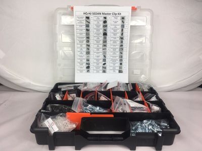 HOLDEN HQ HJ SEDAN MASTER CLIP KIT - MEGA HUGE 673 PIECE KIT