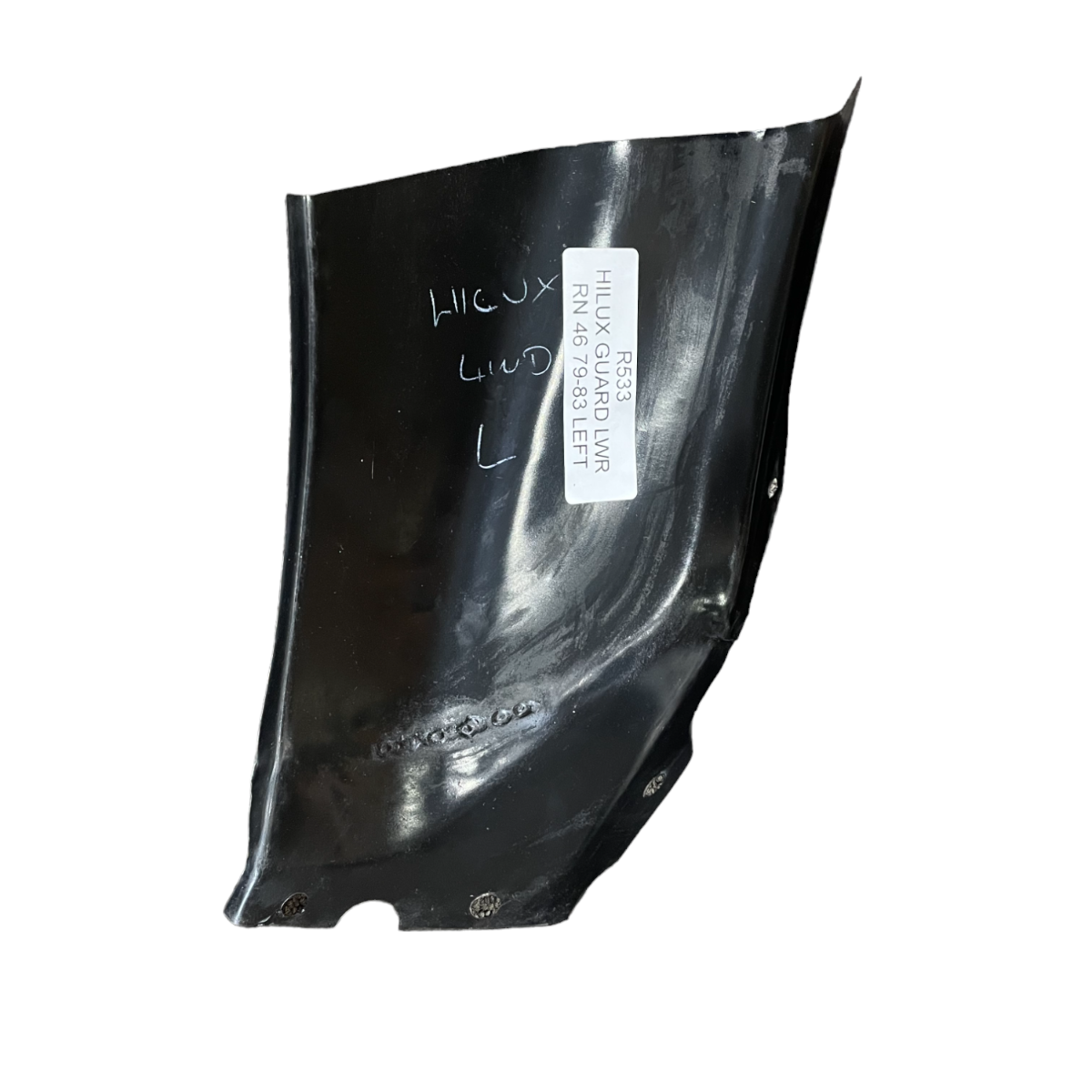 LEFT MUDGUARD SECTION RUST PANEL FOR TOYOTA HILUX 4WD RN 46 79 83