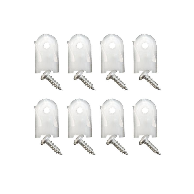 Door Belt End Mould Clips & Screws 8pc for HOLDEN HK-WB & LC-UC