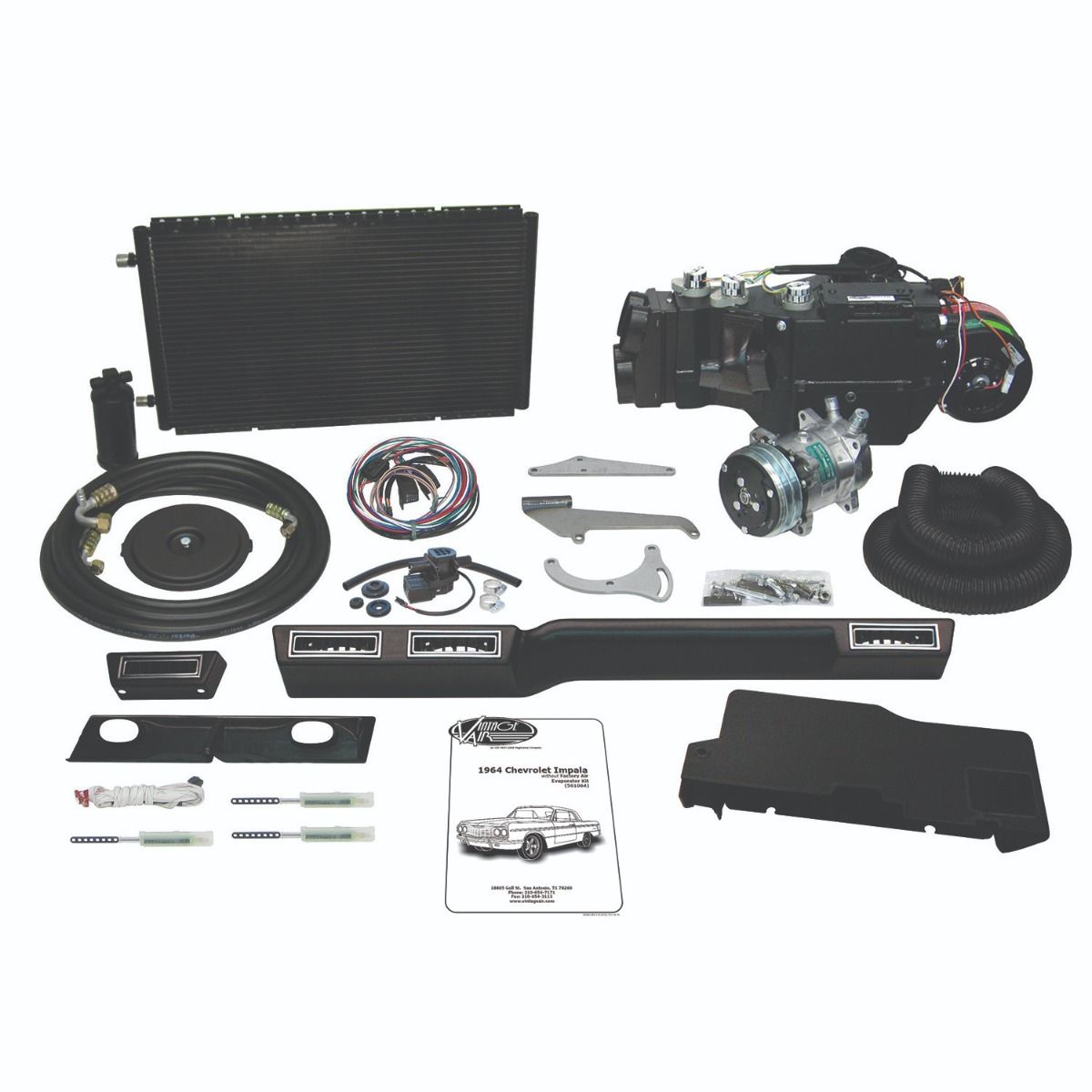 1964 Chevrolet Impala wo Factory Air SureFit™ Complete Kit