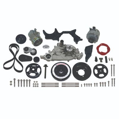 Front Runner™ Drive System, GM LS7, Black, Power Steering without Pump