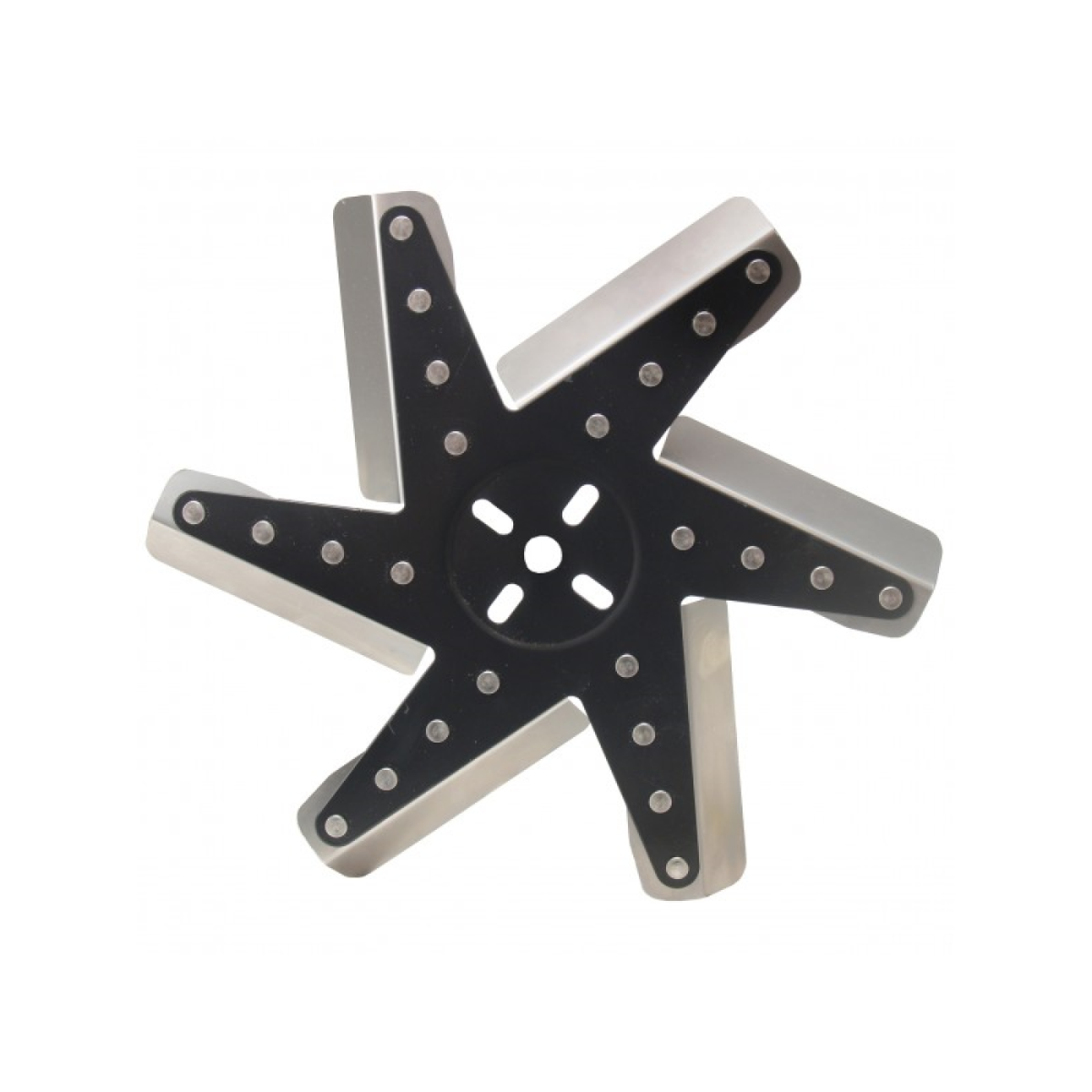 Derale High Performance 13 Inch Stainless Steel 6 Blade Flex Fan