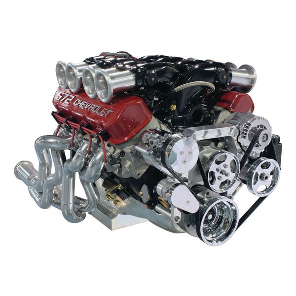Front Runner™ Drive System, Big Block Chevrolet, Bright, with Power Steering