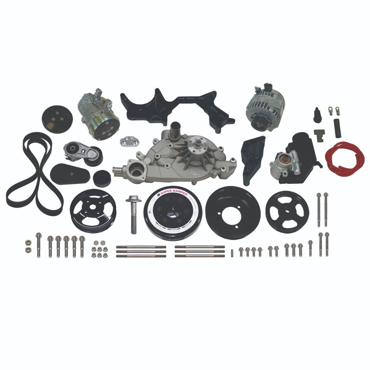 Front Runner™ Drive System GM LS Black with Power Steering