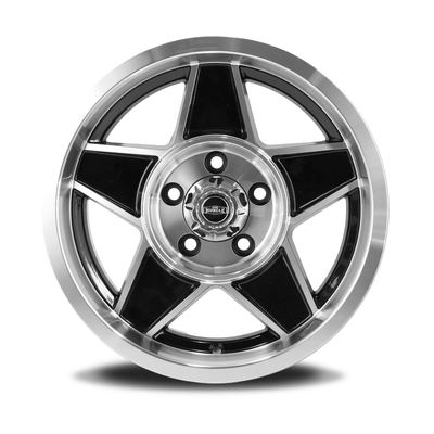 CTM MUSCLE GLOBE Black Machined Face Wheel Size:15x8J PCD:BLANK ET:0
