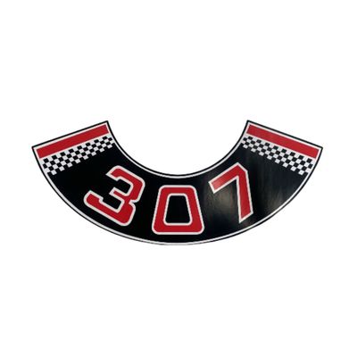 Door Tailgate Back Window Mancave Iconic Sticker For HOLDEN CHEVROLET CHEVY CHEV 307