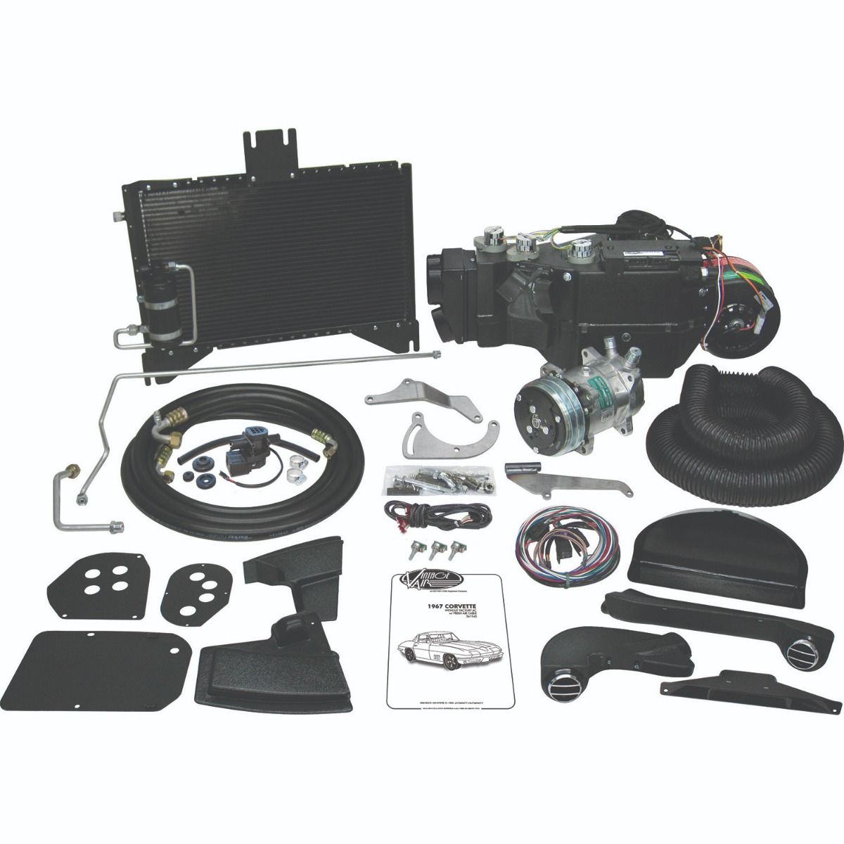 1967 Chevrolet Corvette wo Factory Air SureFit™ Complete Kit